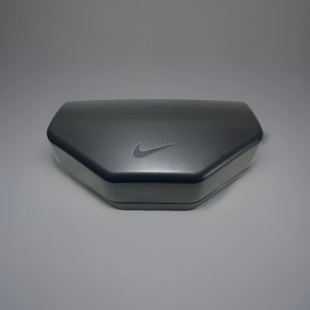 Nike Vision Hard Shell Eyeglass Sunglasses Case Large Extended Black Italy Made